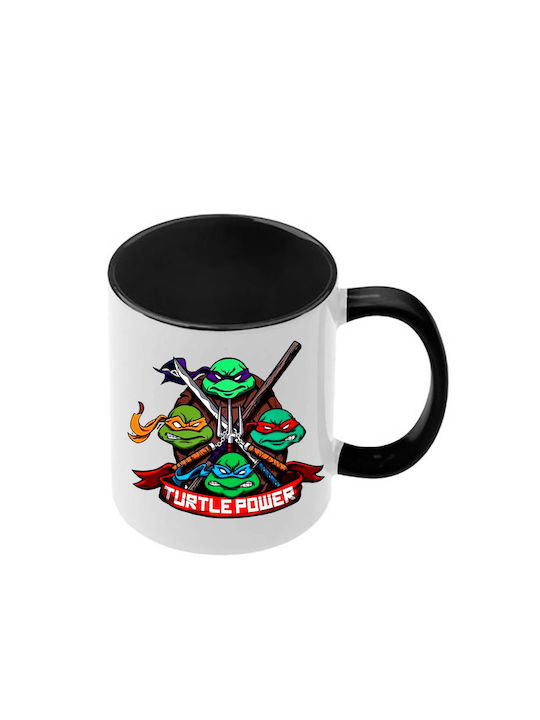 Tasse Teenage Mutant Ninja Turtles Schwarze Gri...