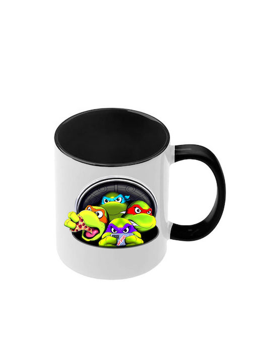 Tasse Teenage Mutant Ninja Turtles Schwarze Gri...