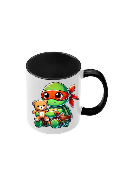 Tasse Teenage Mutant Ninja Turtles Schwarze Gri...