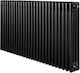 Classic Radiator Body Akan Four Columns IV/600 26 Sections Black