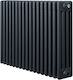 Classic Radiator Akan Four Columns IV/600 12 Sections Gray