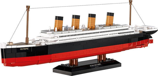Cobi Model Figure Ship in Scale 1:700 With Glue and Colours 38.5x9.5x4cm