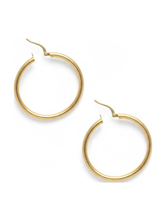 Gatsa Gold 14K Hoop Earrings