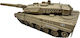 Model Rezervor Militar Leopard 2a6 1:32 Replica Metalică Lumini Sunete Turn Rotativ Efect Fum Sistem De Tragere Cu Arc