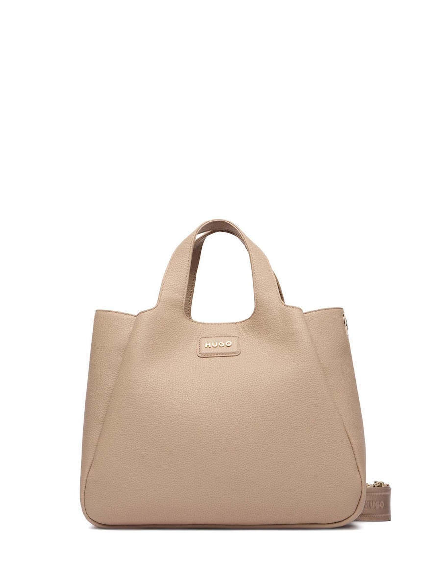Hugo Women's Tote Handbag Beige 50557864-231 | Skroutz.mt