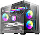 Darkflash B275 Pro Gaming Mini Tower Computer C...