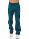 Herren-Sweatpants Jogginghose Petrol