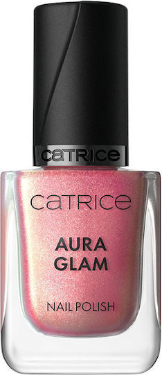 Catrice Cosmetics Aura Glam Glitter Βερνίκι Νυχιών Solar Seduction 10.5ml