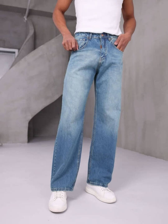 Pantalon De Blugi Pentru Bărbați Albastru