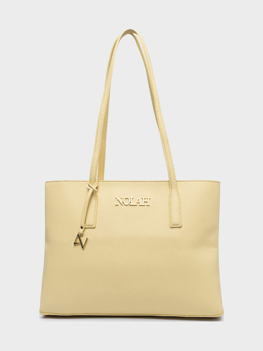 Nolah Valia Damen Schultertasche Gelbe