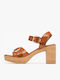 Sandale Din Piele Tabac