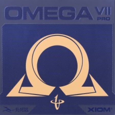 Xiom Omega Vii Pro Λάστιχο Ρακέτας Ping Pong σε Μαύρο χρώμα 147035