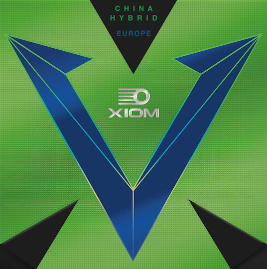 Xiom Vega Λάστιχο Ρακέτας Ping Pong σε Μαύρο χρώμα 56107