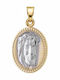 Kontopoulos Pendant Kids Charm with Jesus Christ in 9K Gold P7BJ