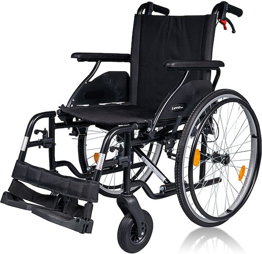 Mobiak Инвалидна Количка 24" Сгъваема 43cm 0810841 Черна