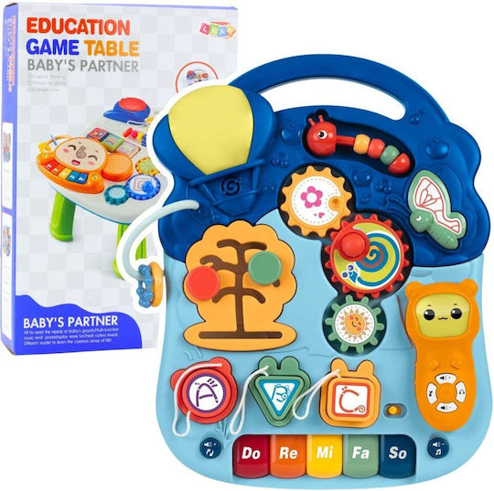 Lean Toys Baby Activity Toy Interactive Educational Table with Lights and Sounds