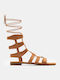 Women's Flat Sandals Brown