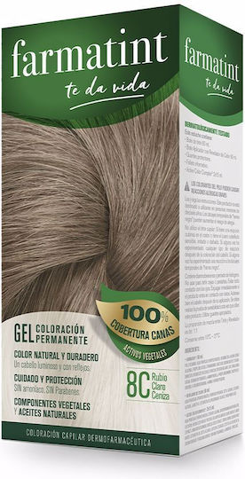 Farmatint Farmatint Permanente Haarfärbemittel Light Ash Blonde 5x150ml