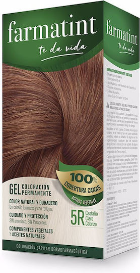 Farmatint Haarfärbemittel Light Kupferbraun 5x150ml