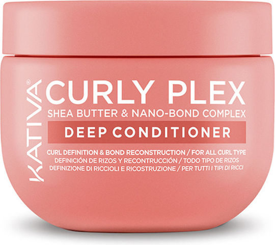 Kativa Curly Plex Conditioner για Σγουρά Μαλλιά 450ml