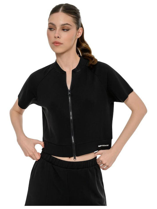 BodyTalk Women's Cardigan In Black Colour