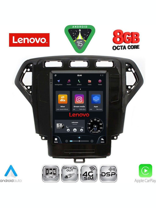 Lenovo Ssw 10957_cpa Tesla Style Auto-Audiosysteme Ford Mondeo Mod 2007-2010