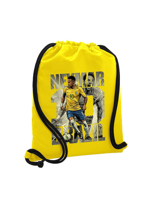 Koupakoupa Neymar KP_33470 Gym Bag BB Yellow Gym Backpack Yellow