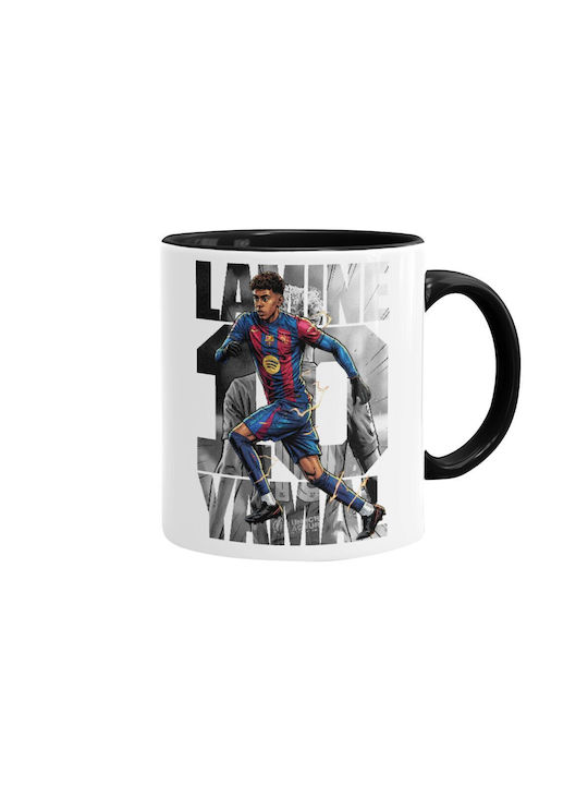 Koupakoupa Lamine Yamal Ceramic Mug Black 330ml