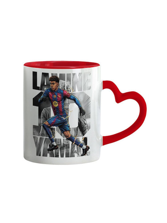 Koupakoupa Lamine Yamal Ceramic Mug Red 330ml