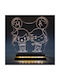 World of Wood Led Kids Decorative Lamp Twins Boys White 20x20cm
