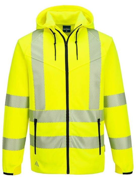 Portwest Jachetă De Lucru Cu Elemente Reflectorizante Galbenă