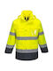 Portwest Μπουφάν Εργασίας με Επένδυση Fleece Κίτρινο
