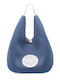 Women's Blue Shopper Bag