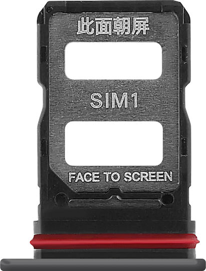 Clappio Sim-Kartenhalter Redmi Note 14 Pro 5G Dual Nano Sim Schwarze