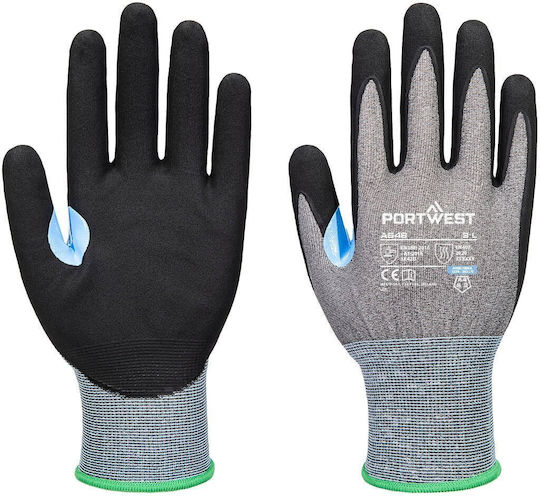 Portwest Portwest Arbeitshandschuhe Grau Nitril/Polyester