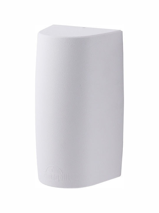 Fumagalli MARTA 160 Επιτοίχιο Εξωτερικό Σποτ GX53 8x16.4x19.2εκ.