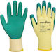 Portwest Γάντια Εργασίας Πράσινα Latex, Πολυεστ...