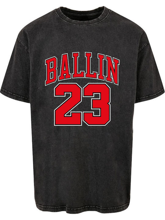 Mister Tee Ballin 23 T-shirt Black