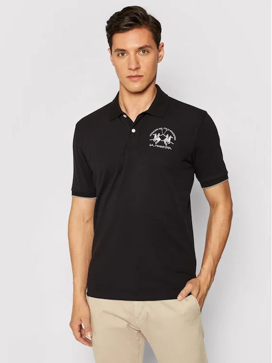 La Martina Polo Μπλούζα Black