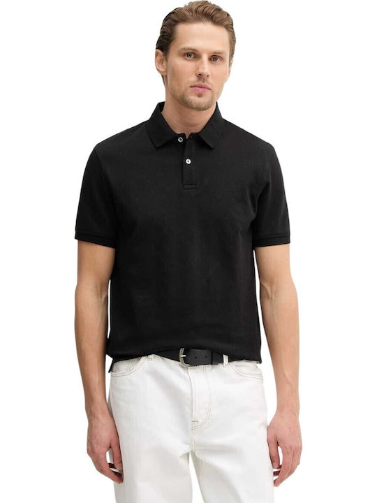 Guess Polo Μπλούζα Κοντομάνικη Black