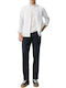 Men's Trousers Chinos Relaxed Fit Blue