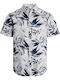Short Sleeve Cotton Shirt White