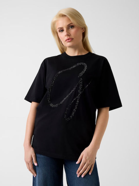 Guess Tricou Negru