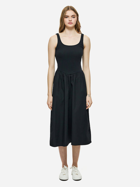 Summer Midi Dress Black