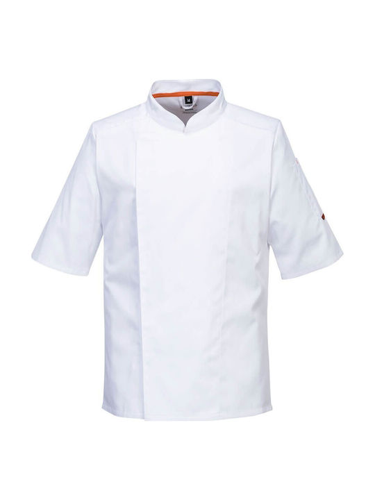 Meshair Pro Waterproof Chef's Jacket Size Xl White R