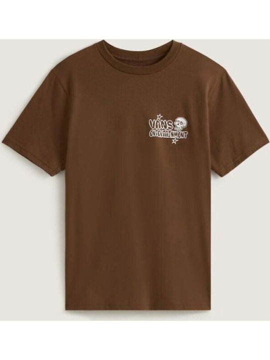 Vans Παιδικό T-shirt Καφέ