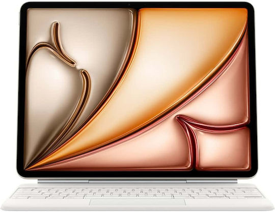 Клавиатура Apple Magic Keyboard Tablet MDFW4BG/A Съвместима iPad Air 13-инчов M3 M2 Кирилица BDS Подредба Бял