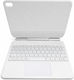 Husă Tastatură Ipad Air 11 Pro 11 Magic Qwertz Albă