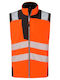 Portwest Vestă de Lucru pentru Bărbați Impermeabilă Softshell Portocalie