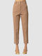 Damen Stoffhose Braun